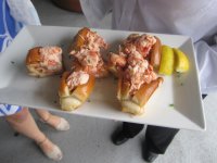 Fenway Wedding 21, lobster rolls.JPG