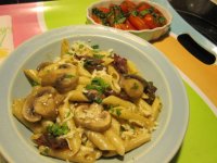 Penne, mushrooms, beef 1.JPG