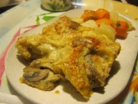 Chicken and dumpling casserole, plated.JPG