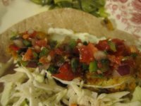 Pico de gaillo on fish taco.JPG