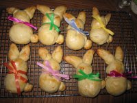 Easter Bread bunnies, baked.JPG