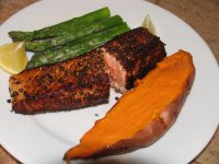 Salmon in Pepper Crust #7.JPG