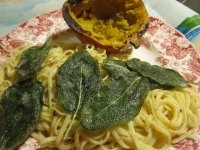 Linguini with browned sage butter.JPG