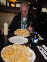 Dad and oyster roll at Red Wing.JPG