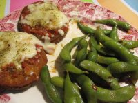 Chicken patties and edamame.JPG