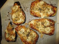 eggplant pizzas.JPG