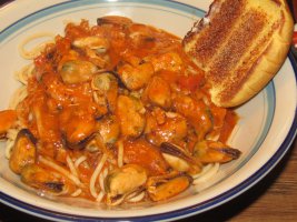 Pasta with Mussels 4-17-24.JPG