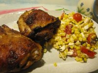 Chipotle Chicken and corn salad.JPG