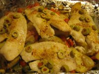 Tilapia with roasted vegs.JPG